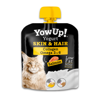 YowUp Yogurt Skin & Hair para gatos 85gr - Salmón