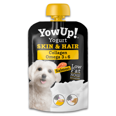 YowUp Yogurt Skin & Hair Yogurt para perro 115gr - Salmón