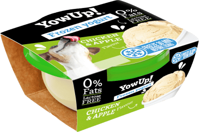 YowUp Frozen Yogurt Chicken & Apple 110gr
