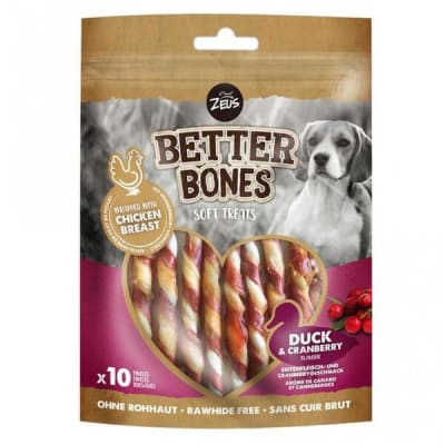 Zeus Better Bones Chicken Wrapped Pato Y Cranberry