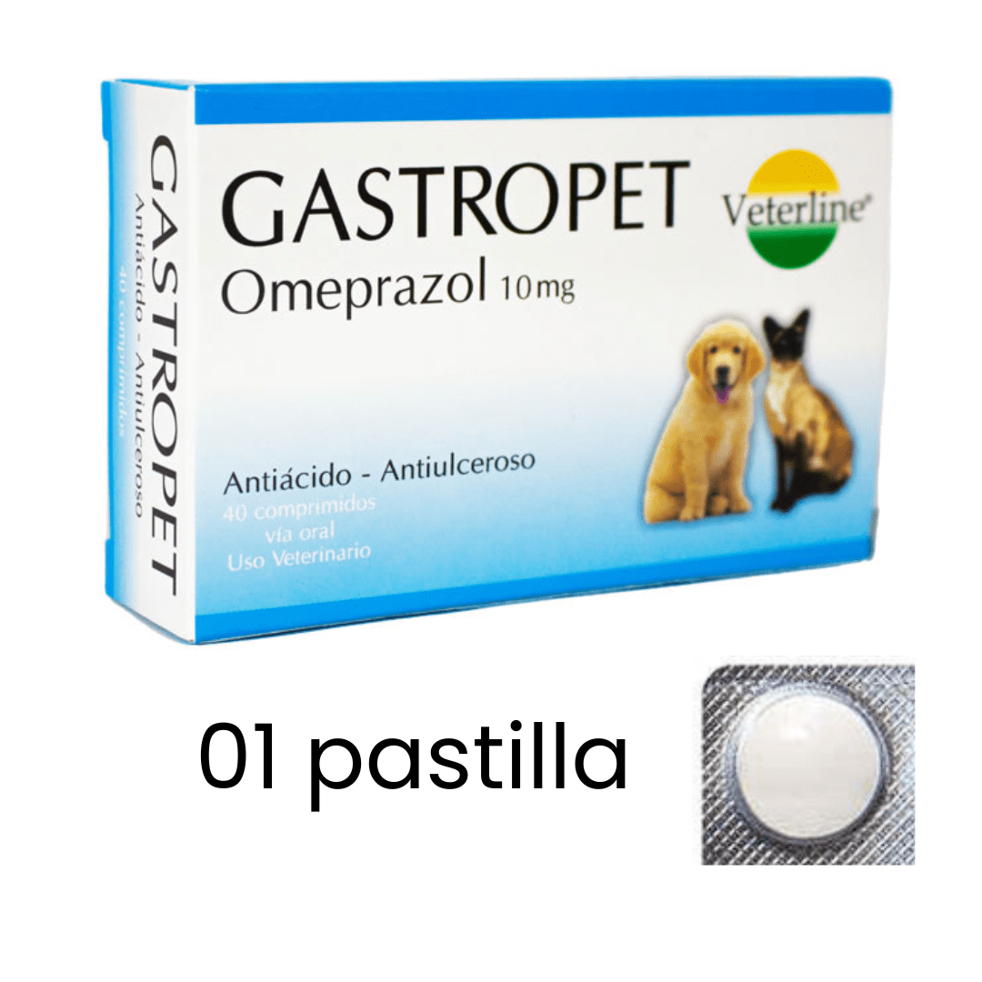 Gastropet (Omeprazol 10mg) - 1 comprimido1