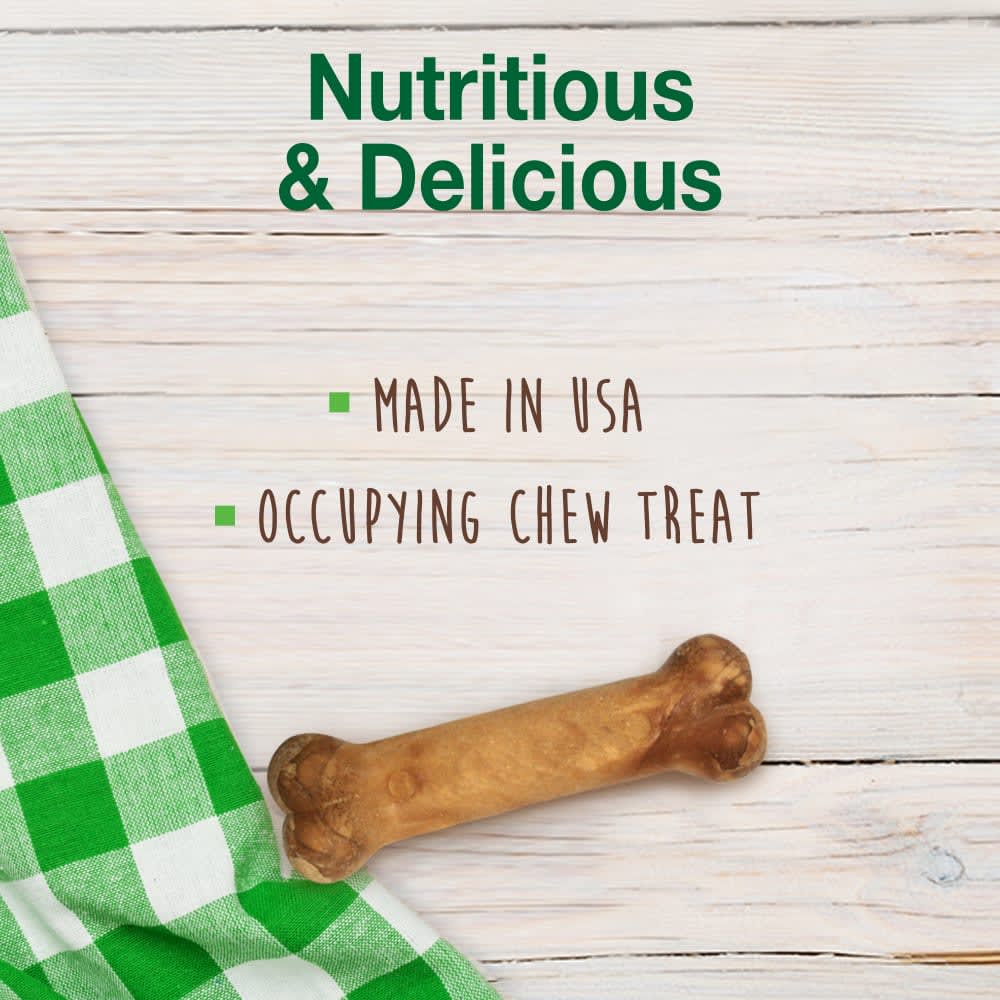NYLABONE HEALTHY EDIBLES LONGER LASTING BACON X-Small (2 chew treats)3