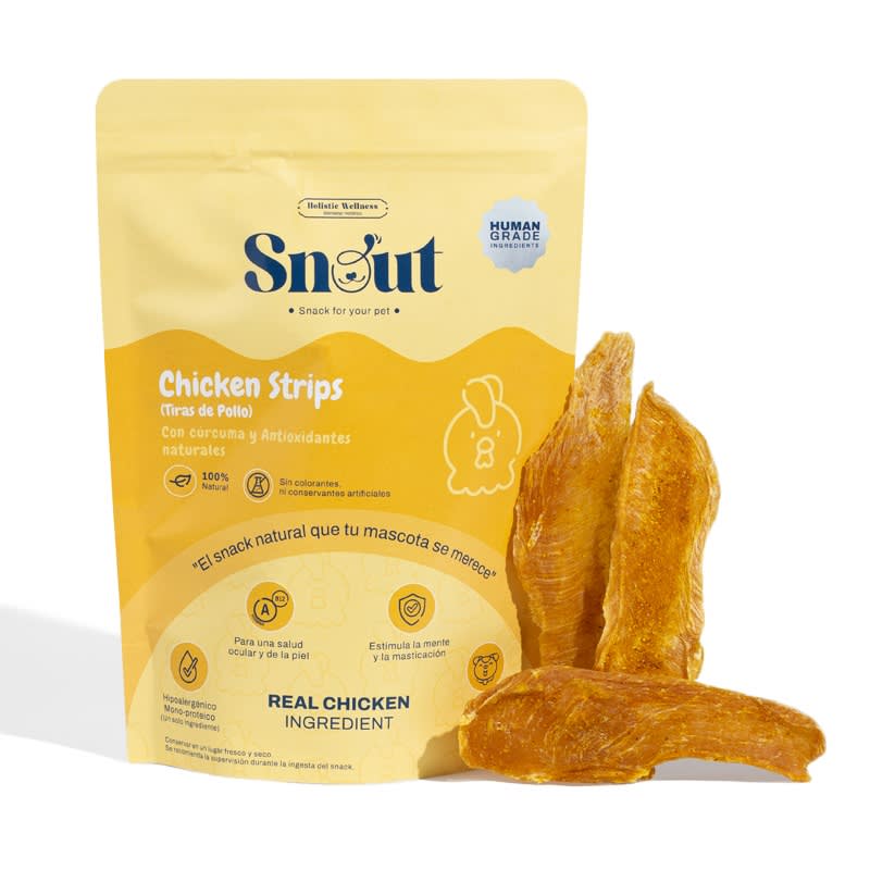 TREATS CHICKEN STRIPS NATURAL X 100 GR1