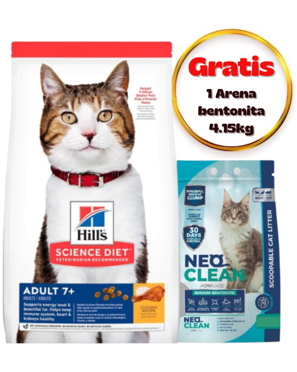 Hills SD Feline 7+ Active Longevity - 1.8kg - Promo Neo Clean Bentonita1