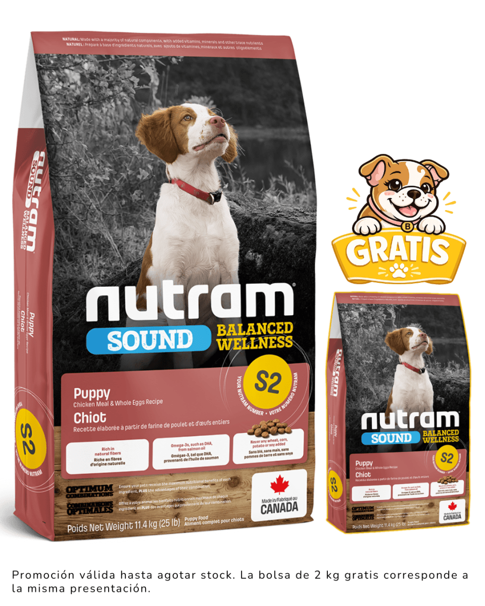 S2 NUTRAM SOUND PUPPY 11.4kg + 2kg gratis1