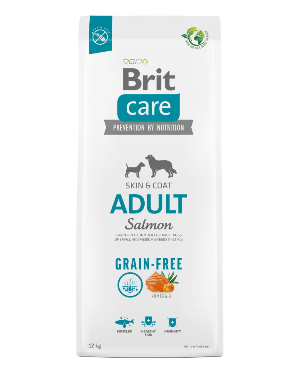 BRIT CARE GRAIN FREE ADULT SALMÓN 12kg1