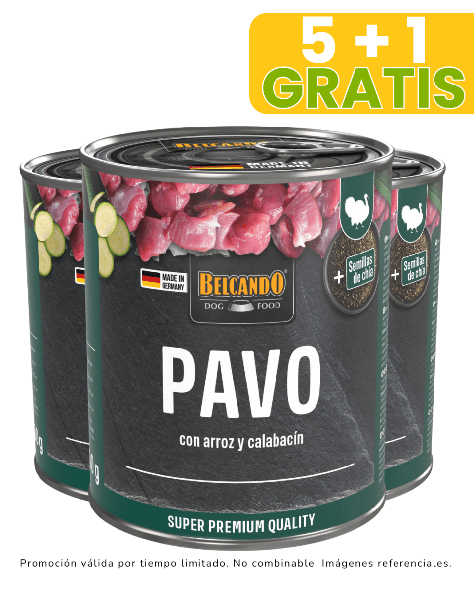 Belcando Pavo con arroz y calabacín - 800gr promoción 5 + 1 gratis1