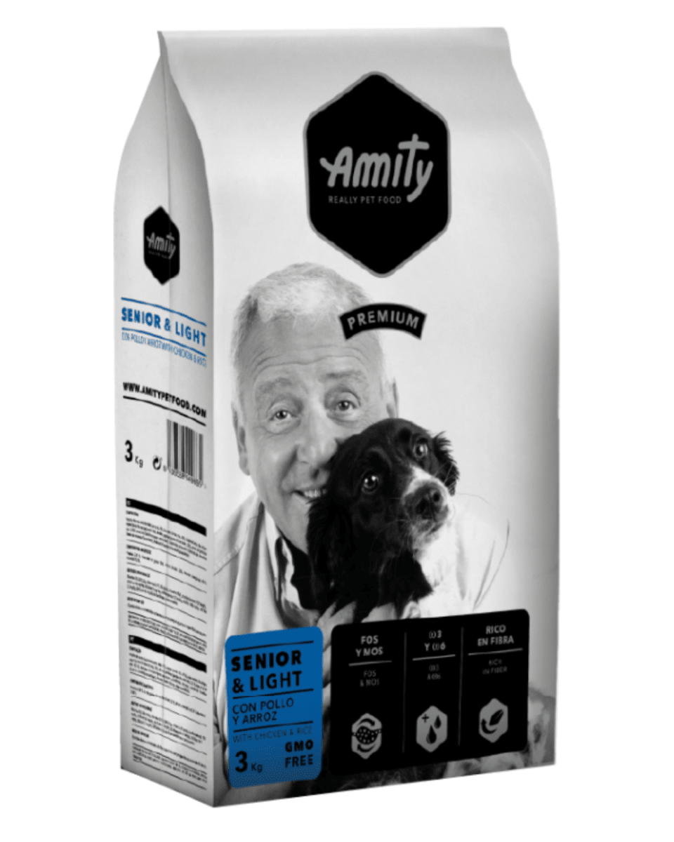 AMITY DOG PREMIUM SENIOR & LIGHT 3kg1