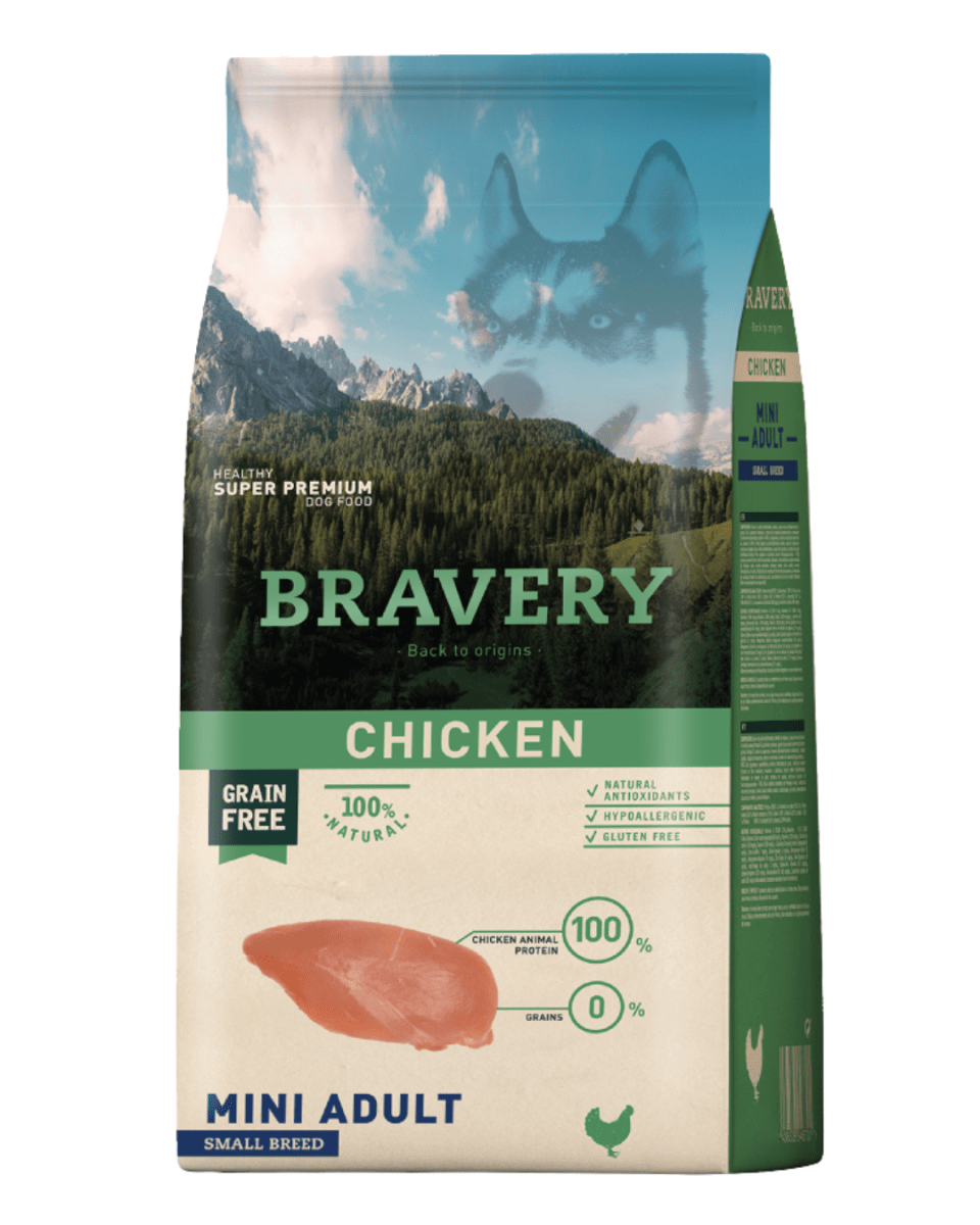 BRAVERY CHICKEN MINI ADULT SMALL BREEDS 2kg1