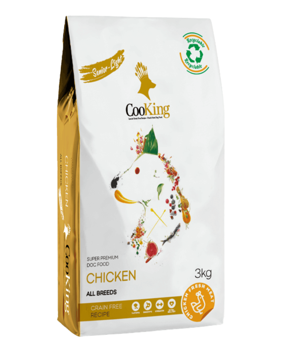 Cooking Dog Food for Senior - Light Chicken Grain Free 3kg1