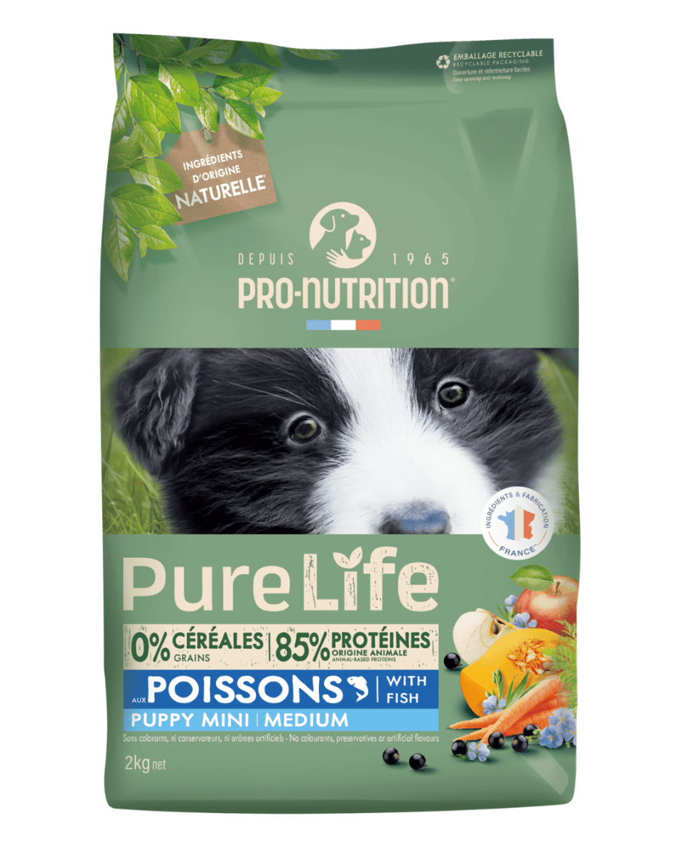 Pure Life NR Dog - Puppy Mini Medium / Fish 2kg1