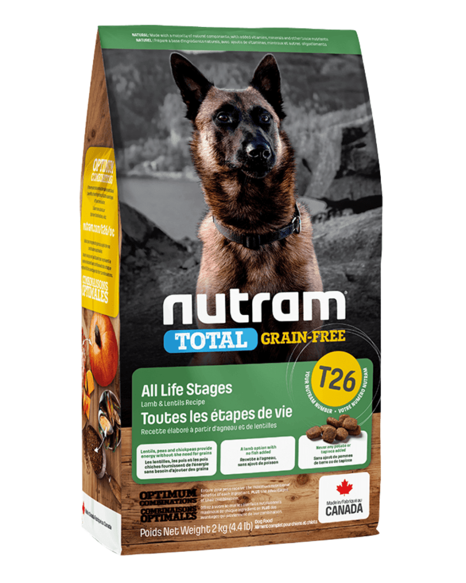 T26 NUTRAM TOTAL GRAIN FREE - ALLERGY LAMB DOG 2kg1