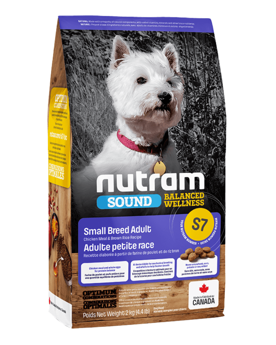 S7 NUTRAM SOUND SMALL BREED ADULT DOG 2kg1