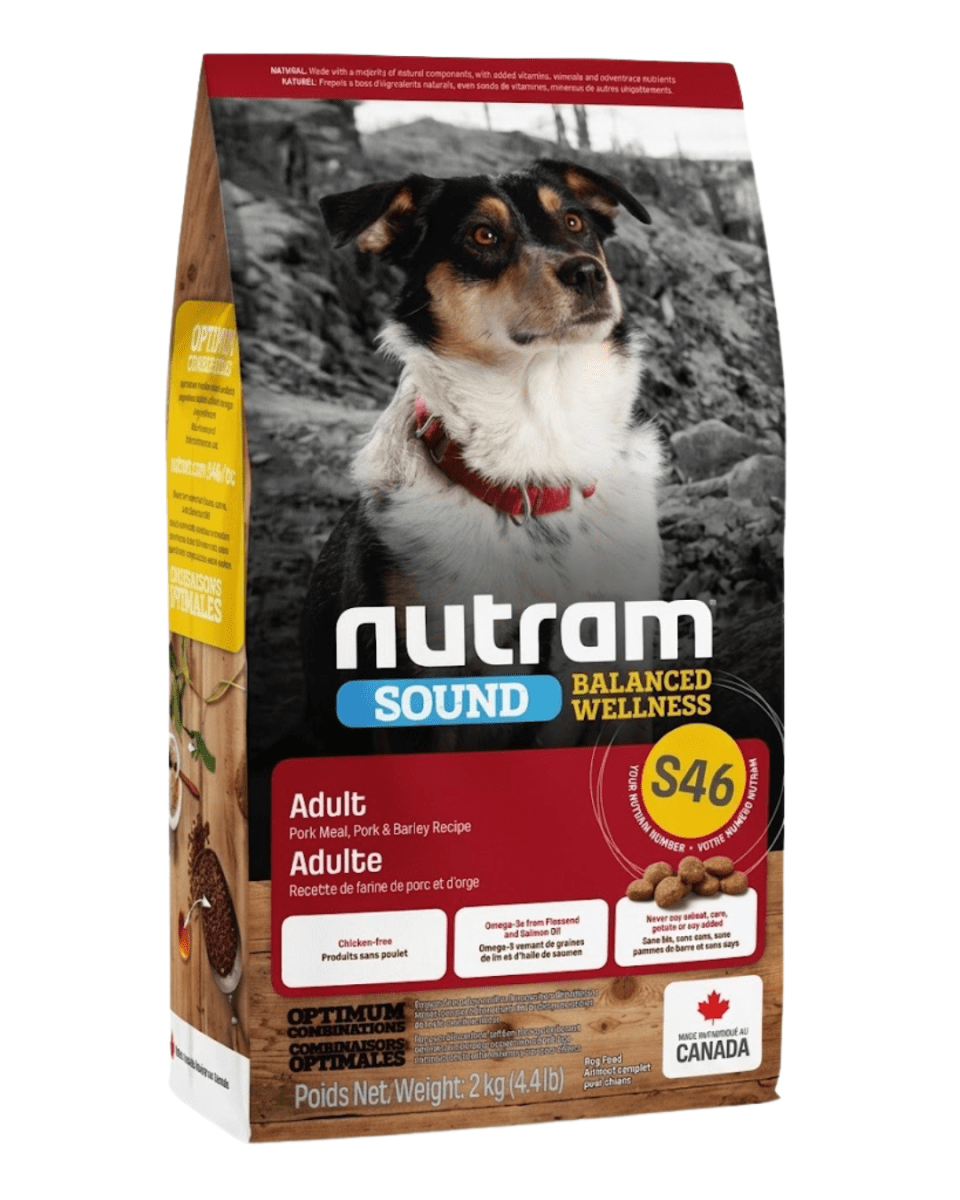 S46 Nutram Sound Adult Pork 2kg1