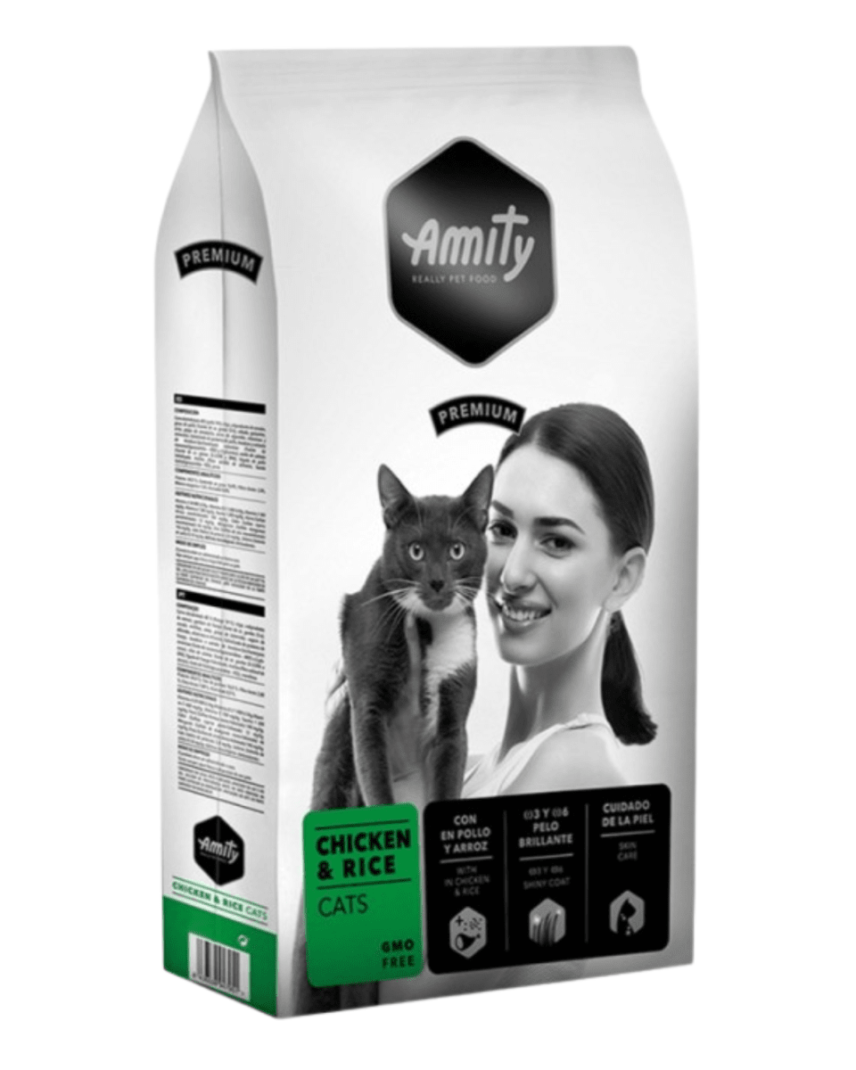 AMITY CAT PREMIUM CATS CHICKEN & RICE 1.5kg1