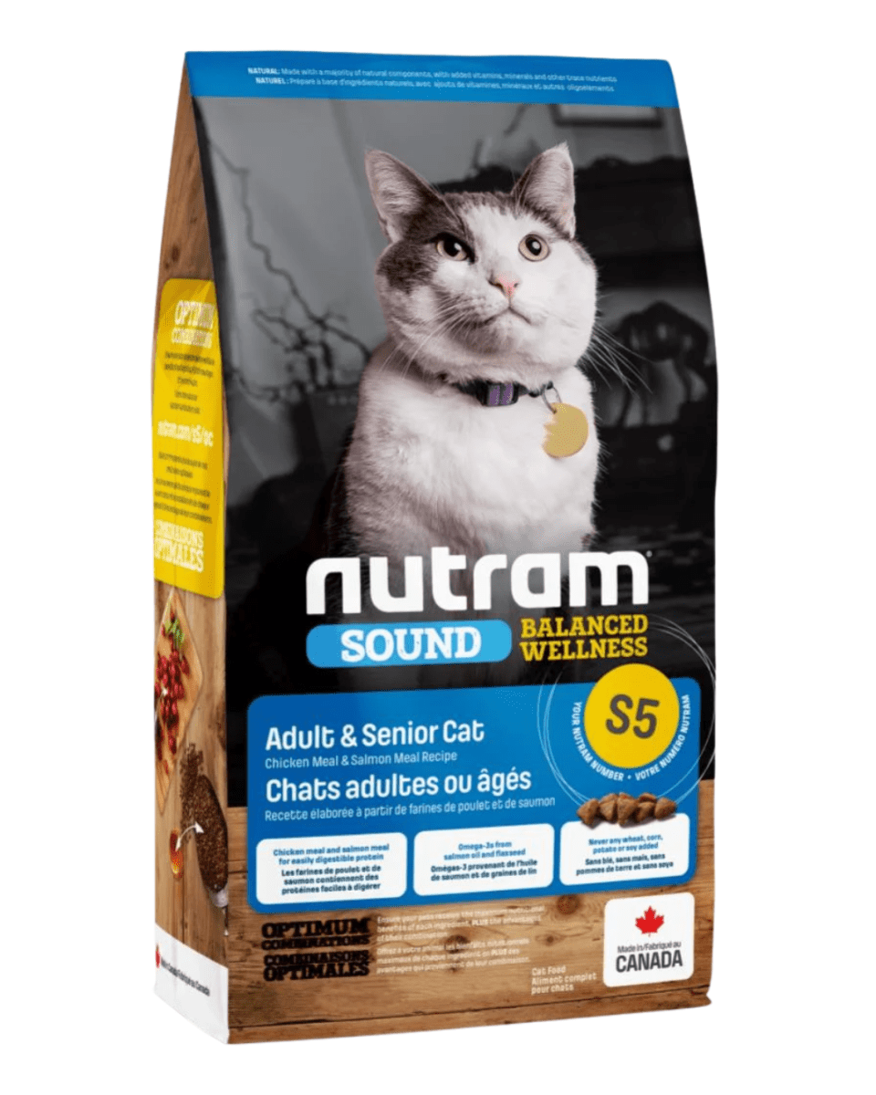S5 NUTRAM SOUND ADULT & SENIOR CAT 2kg1