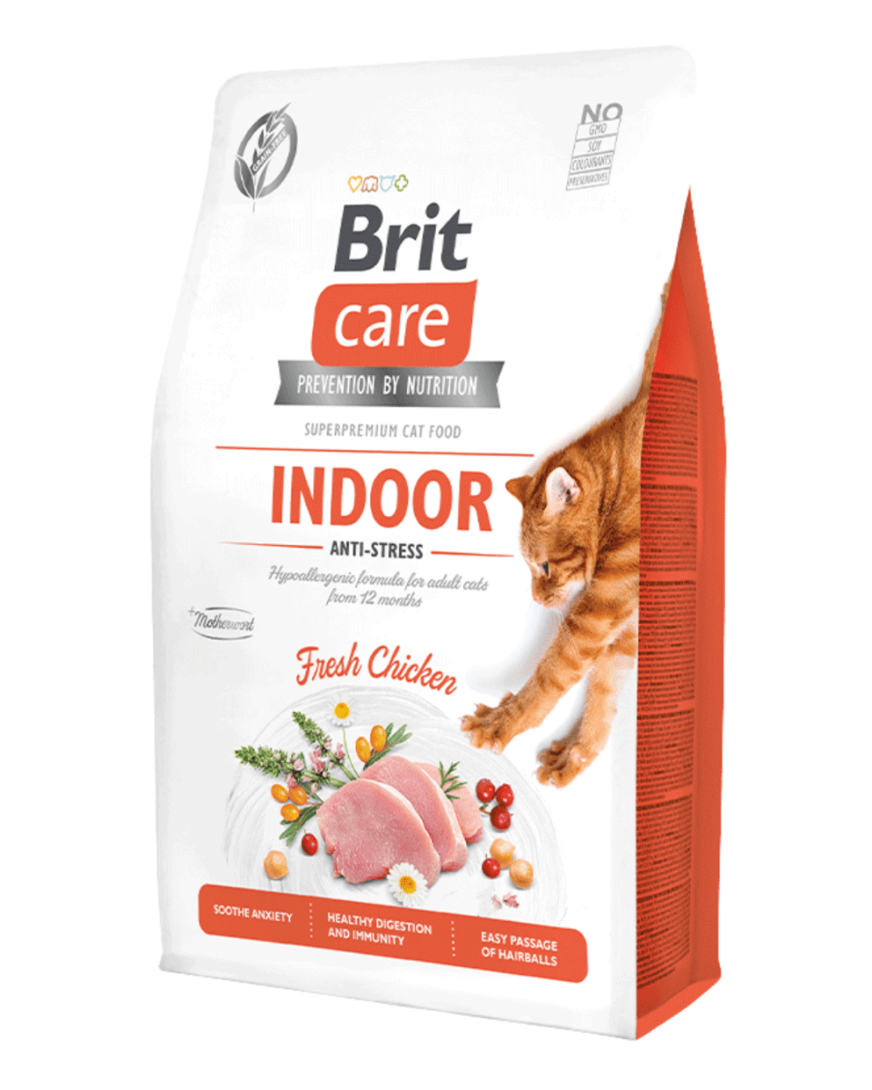 Brit Care Cat Indoor Anti-Stress Chicken 2kg1