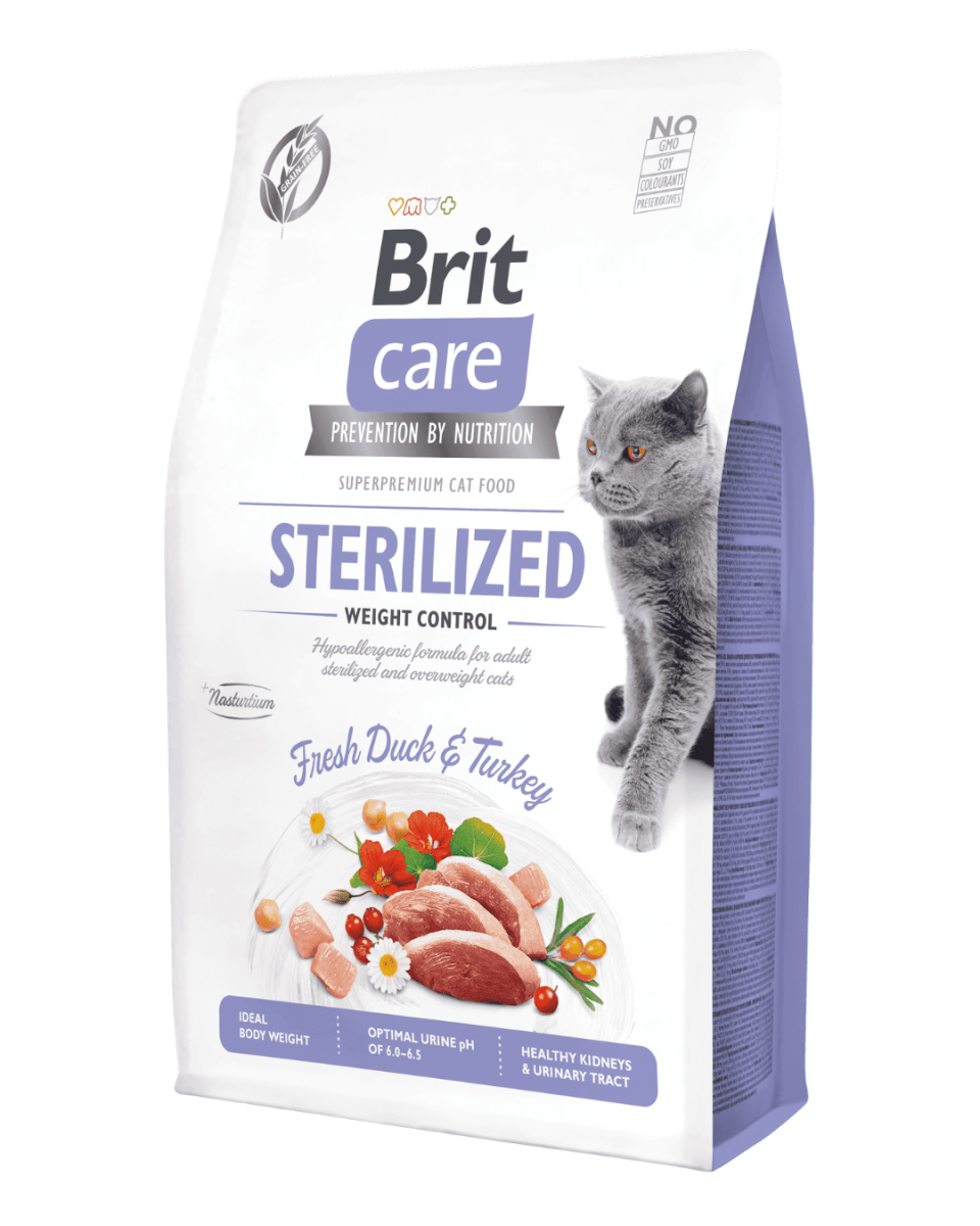 BRIT CARE CAT STERILIZED WEIGHT CONTROL 2kg1