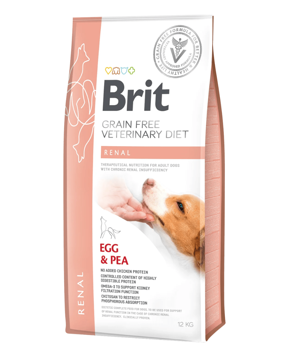 Brit GF VET Diet Dog Renal 12kg1