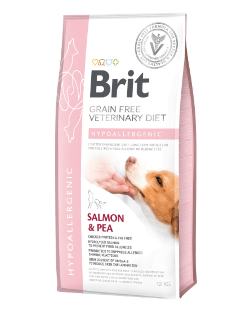 Brit GF Vet Diet Dog Hypoallergenic 12kg1