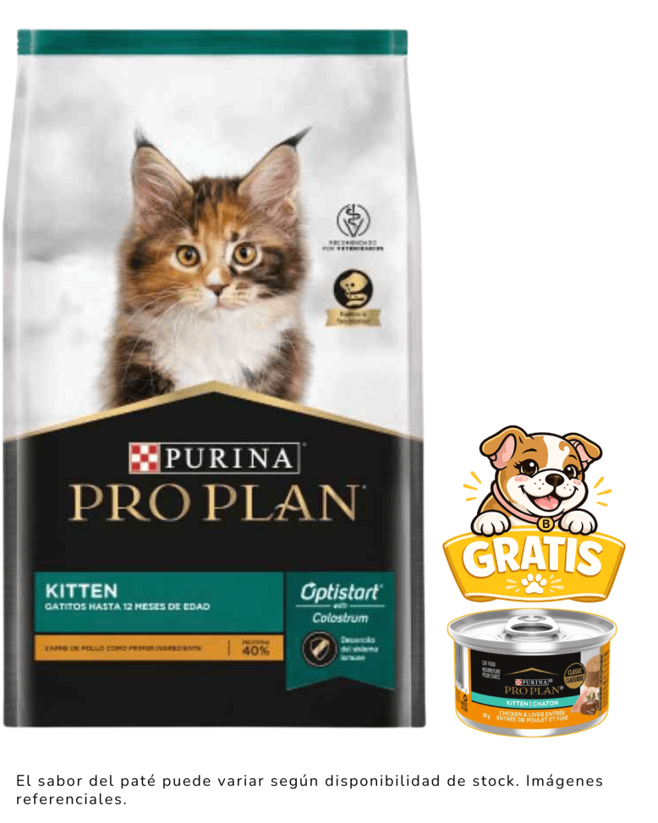 Pro Plan Kitten 7.5kg + 1 paté gratis1