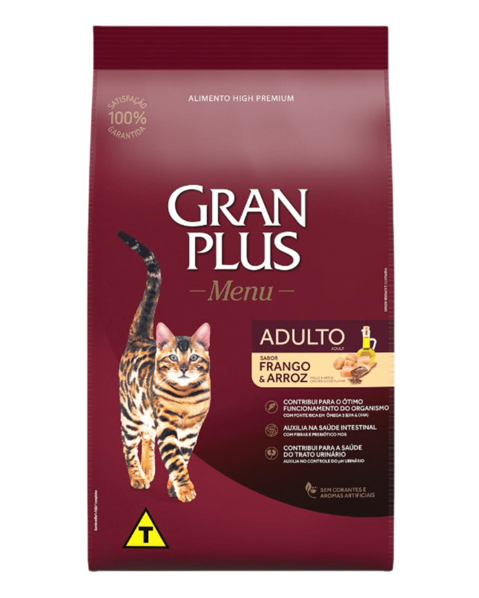 Gran Plus gato adulto pollo & arroz 1kg1