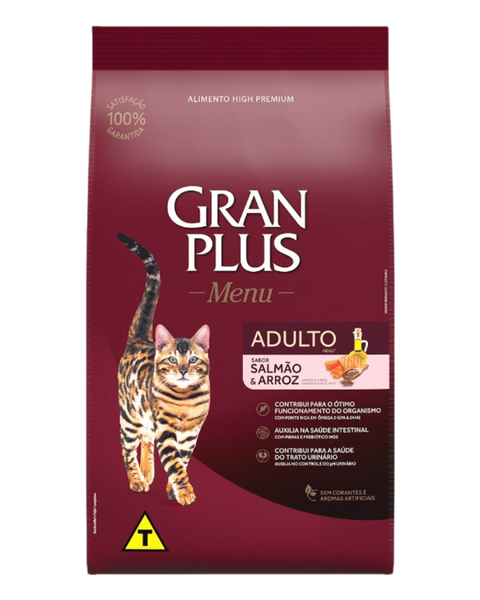 Gran Plus Gato Adulto Salmón & Arroz 10kg1