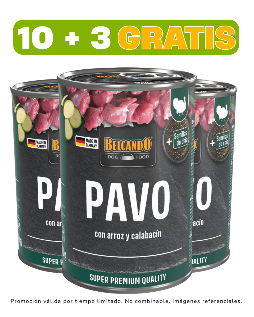Belcando Pavo con arroz y calabacín (Lata) 400gr promoción 10 + 3 gratis1