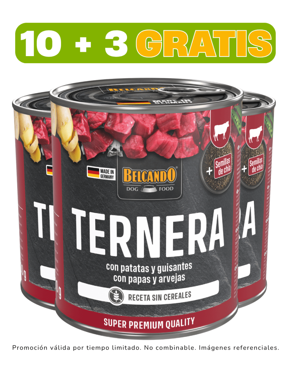 Belcando ternera con patata y guisante - 800gr promoción 10 + 3 gratis1