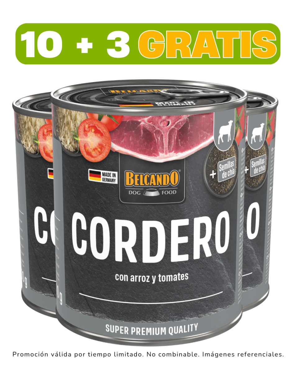 Belcando Cordero arroz y tomate (Lata) - 800gr promoción 10 + 3 gratis1