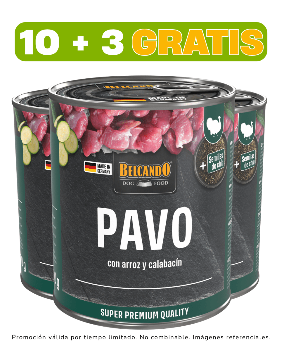 Belcando Pavo con arroz y calabacín - 800gr promoción 10 + 3 gratis1