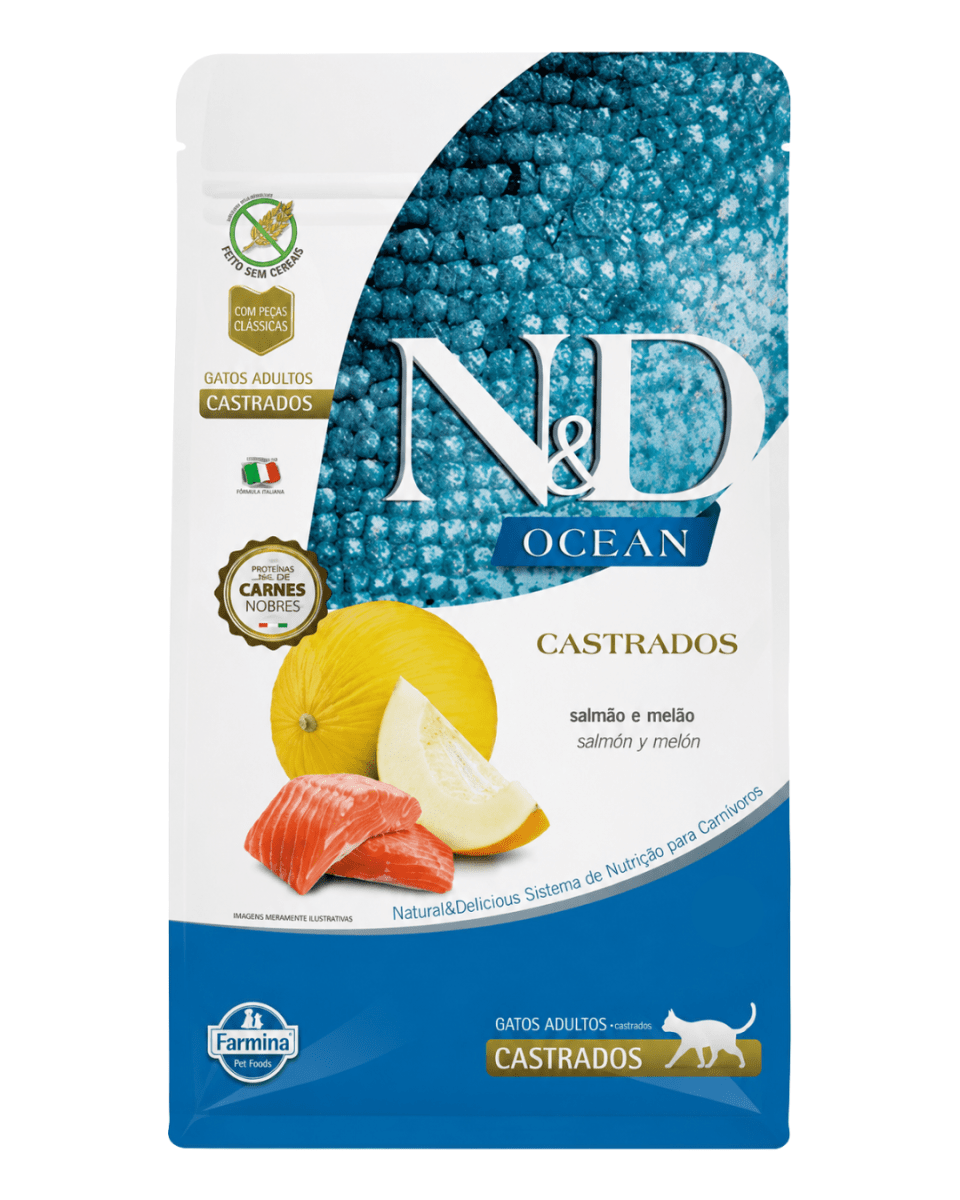 N&D OCEAN FELINE SALMÓN ADULTO CASTRADO 1.5kg1