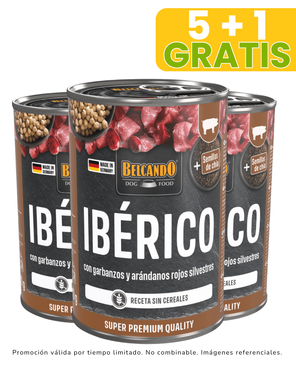 Belcando Ibérico con Garbanzos y Arándanos 400gr promoción 5 + 1 gratis1