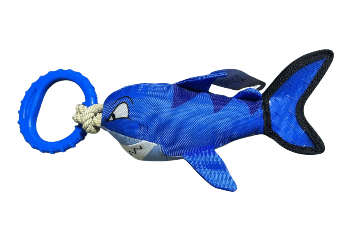 Juguete - Tiburón con aro1