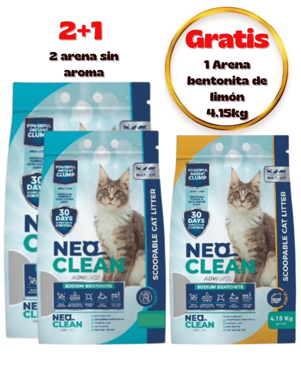 Arena Neo Clean Sin Aroma 4.15kg - Promo 2+11