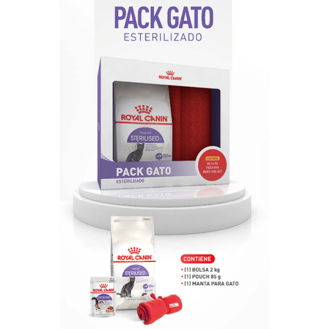 ROYAL CANIN FHN STERILISED 2kg (Pack Gato)1