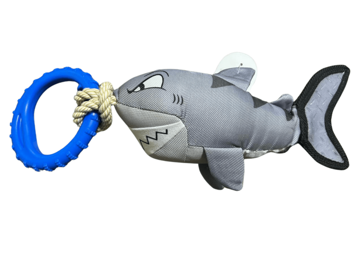 Juguete - Tiburón con aro2