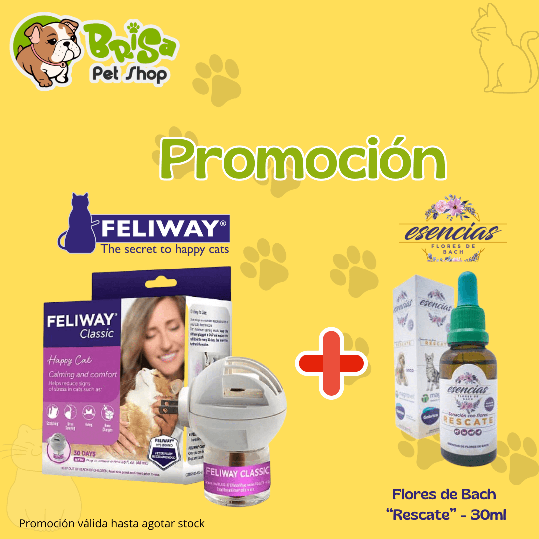 Promo Feliway Difusor Classic + Flores de Bach 