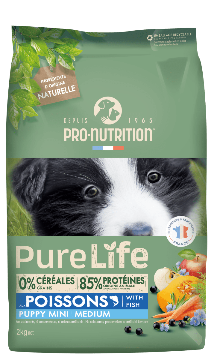Pure Life NR Dog - Puppy Mini Medium / Fish 2kg1