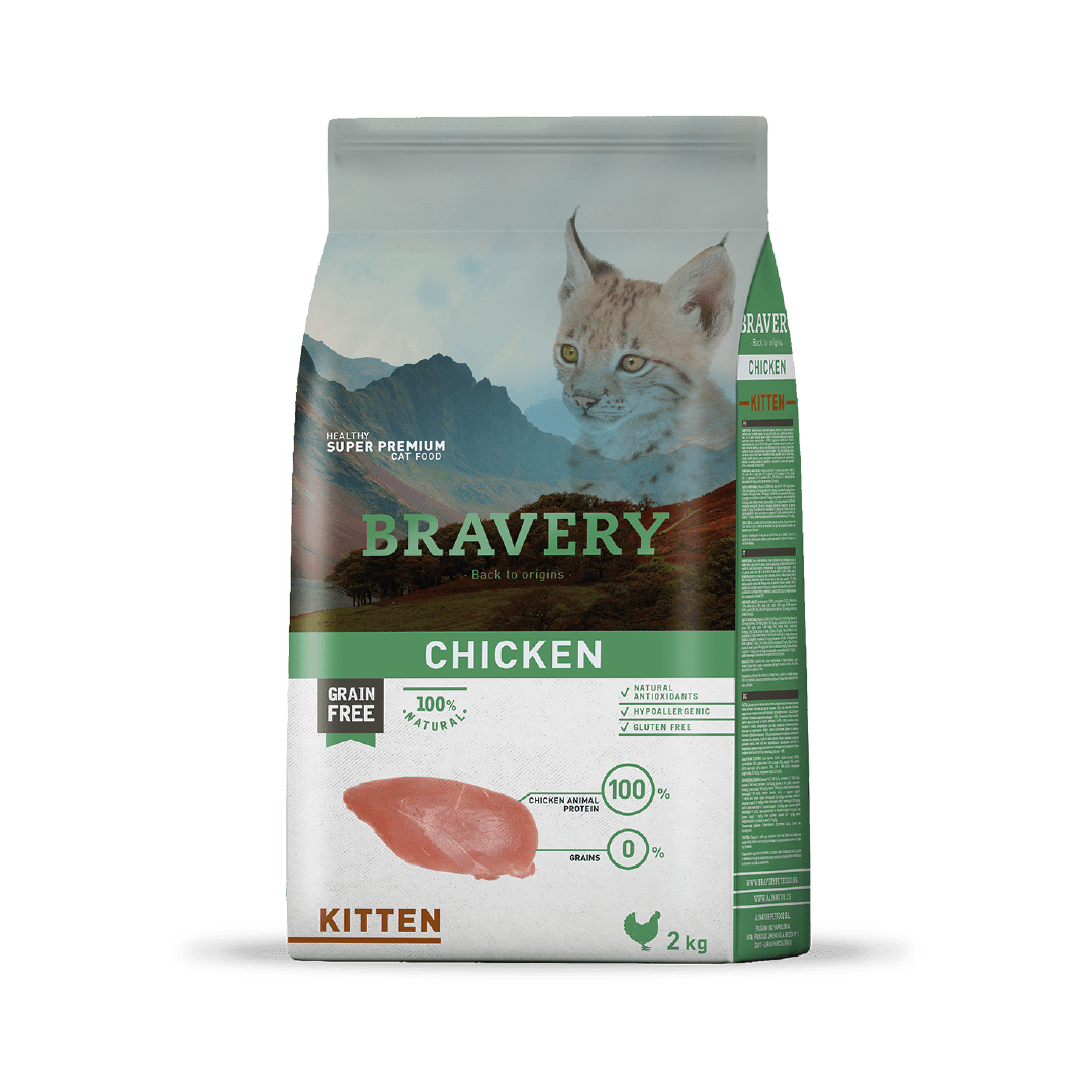 BRAVERY CHICKEN KITTEN 2kg1