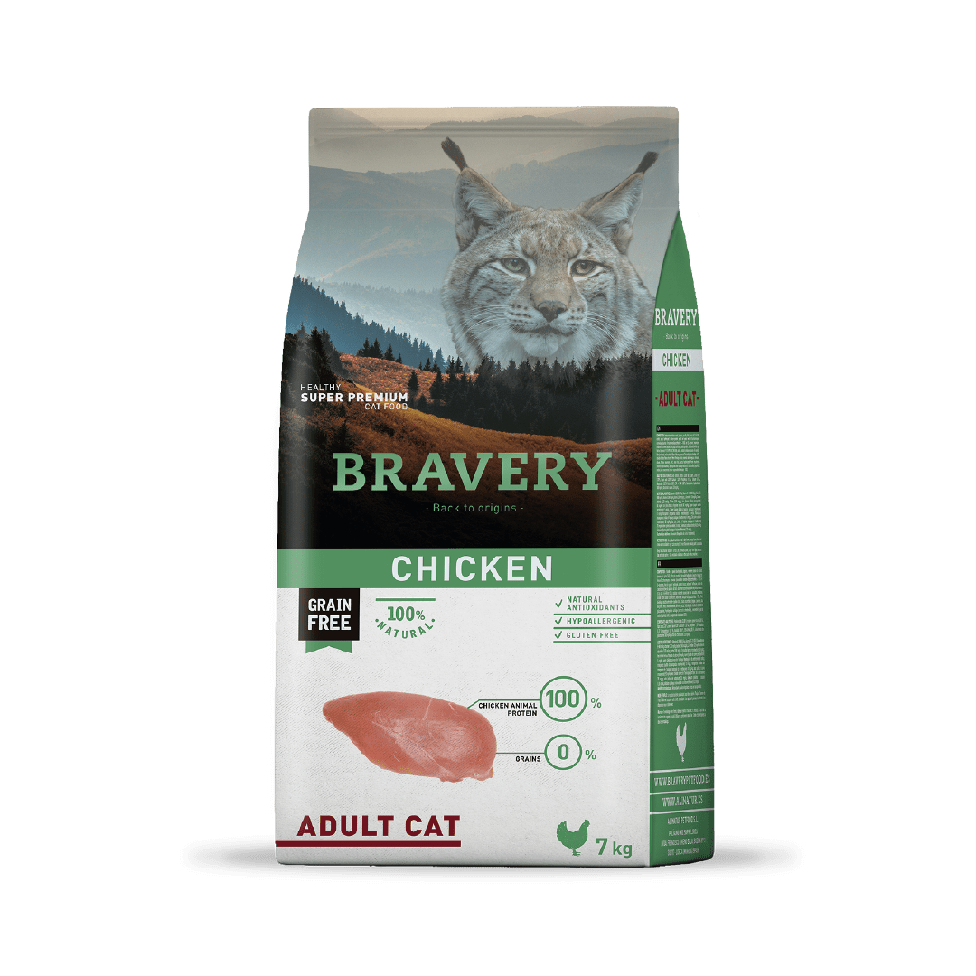 BRAVERY CHICKEN ADULT CAT 7kg1