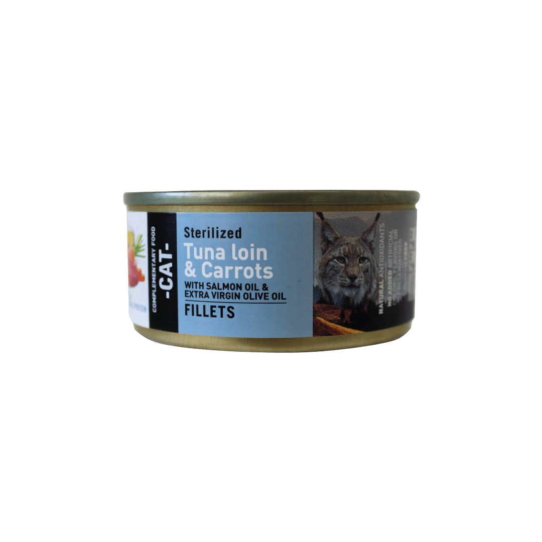 BRAVERY TUNA LOIN AND CARROTS STERILIZED CAT - 70gr (LATA)1
