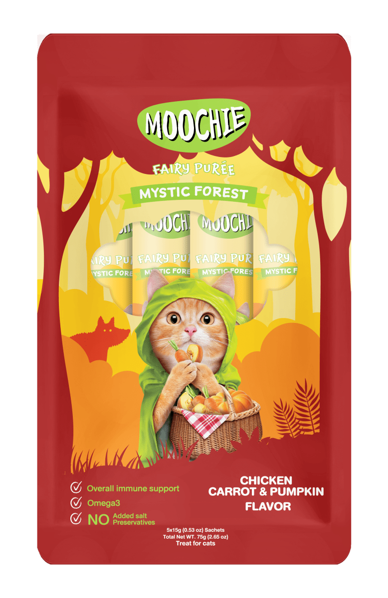 MOOCHIE – PURÉ DE HADAS SABOR POLLO, ZANAHORIA Y CALABAZA - 75GR1