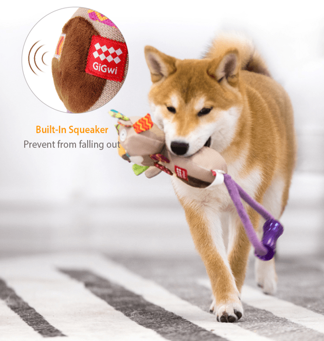 GIGWI Plush Friendz / Johnny Stick Leon4