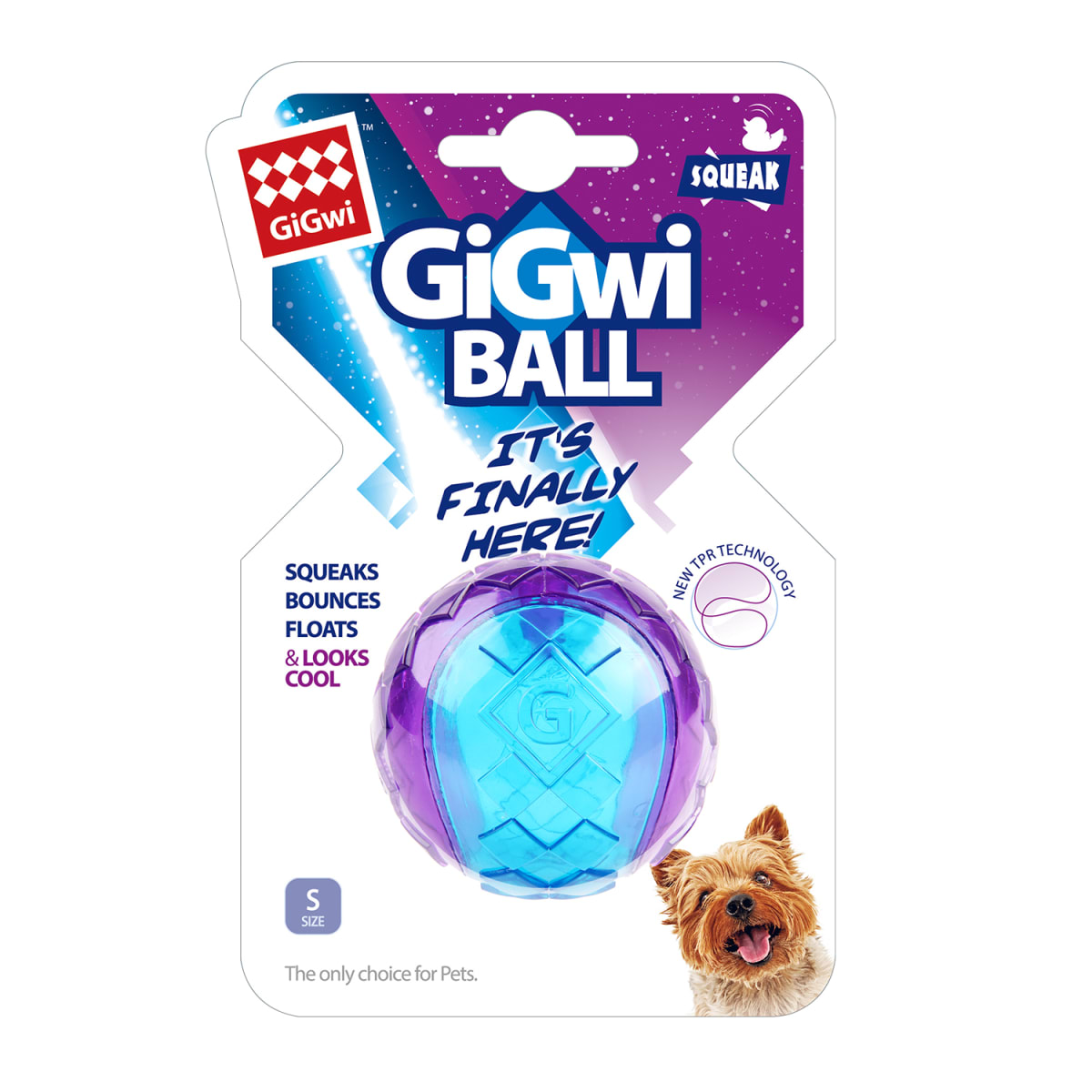 GIGWI BALL SQUEAK TALLA S1