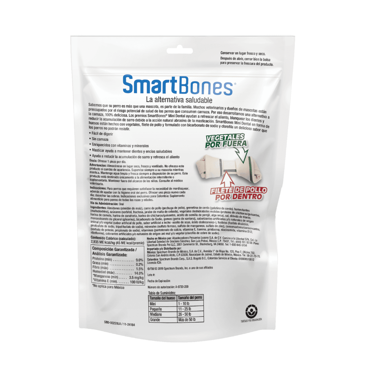SmartBones Dental mini -  8 huesos (112gr)3