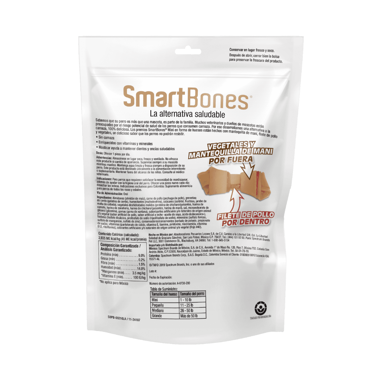 SmartBones Hueso Mini de Mantequilla de Maní3