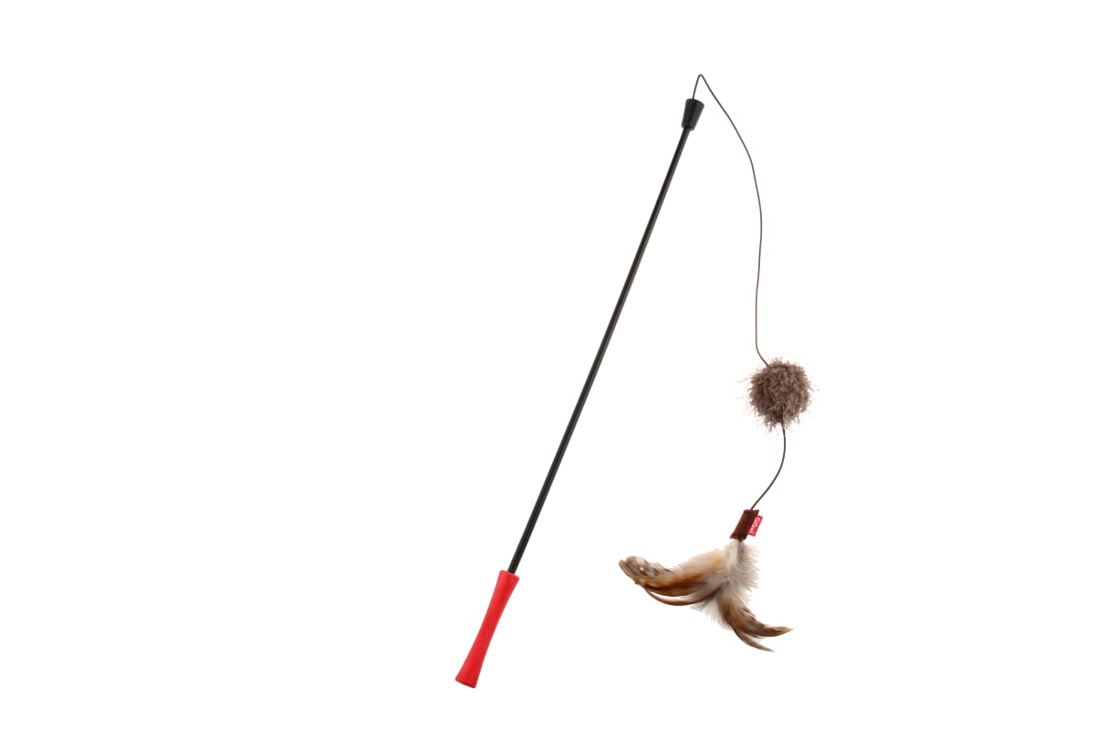 GIGWI Feather Teaser - Varilla Pluma y sonaja4