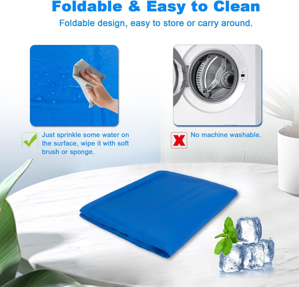 Pet Cool MAT - Alfombrilla Refrescante para Perro y Gato Talla L (90cm x 50cm)4