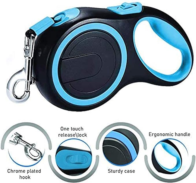 Nunbell correa retráctil - Small (3 metros) - Color Azul2